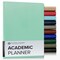 Gallery Leather Academic Planner 2026, Teacher and Student Weekly Monthly Planner, Elegantly Bound Calendar with Gold-Gilded Page Edges, 18 Months - 9 x 7 "
